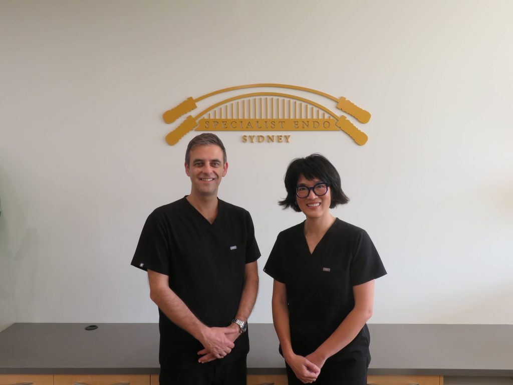 Two members of the Specialist Endo Sydney team at the practice